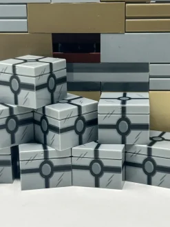 The Brick Show Shop Galactic Cargo Crate/Box #1 - Custom Printed LEGO 2x2 Tile/Brick