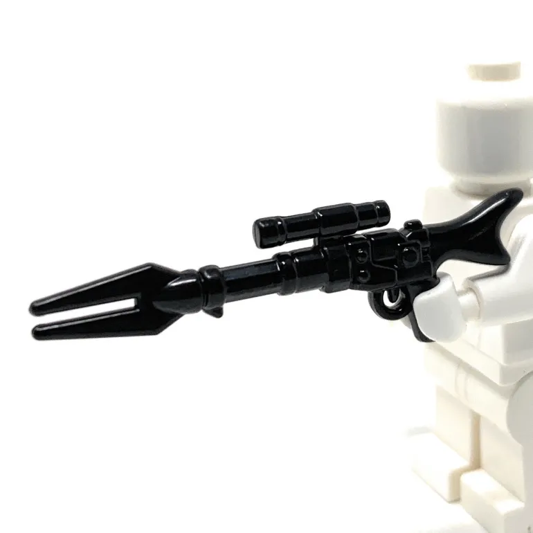 The Brick Show Shop Galactic Gunfighter Rifle for LEGO Minifigures, BrickArms