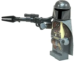 The Brick Show Shop Galactic Gunfighter Rifle for LEGO Minifigures, BrickArms