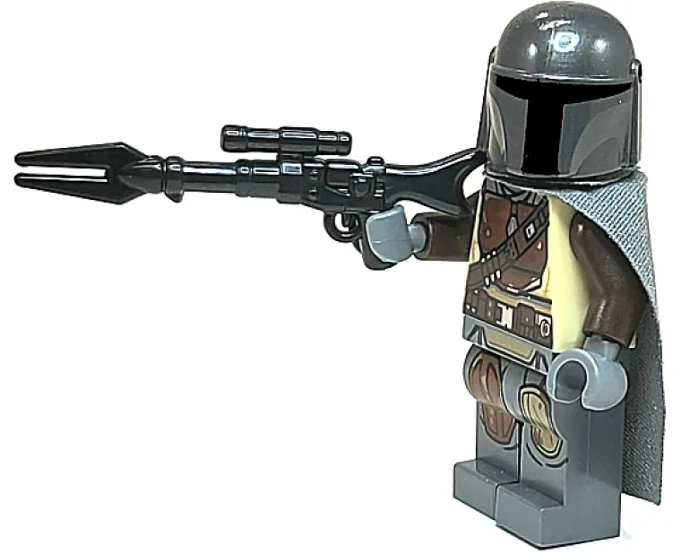 The Brick Show Shop Galactic Gunfighter Rifle for LEGO Minifigures, BrickArms