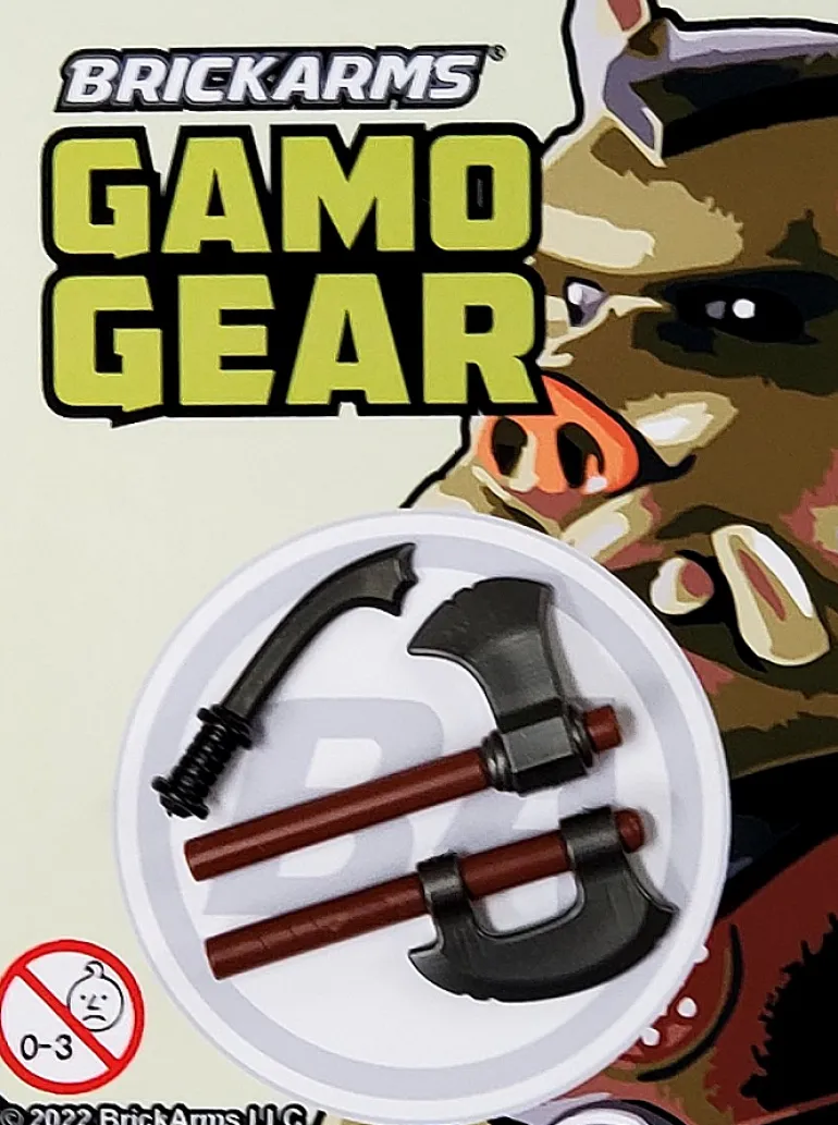 The Brick Show Shop Gamorrean Gear Pack for LEGO Minifigures, BrickArms