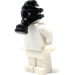 The Brick Show Shop Gas Mask - LEGO Minifigure Compatible (Brick Warriors)