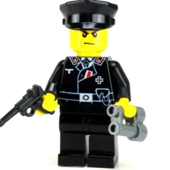 The Brick Show Shop German WW2 Panzer Tank Commander - Custom LEGO Military Minifig