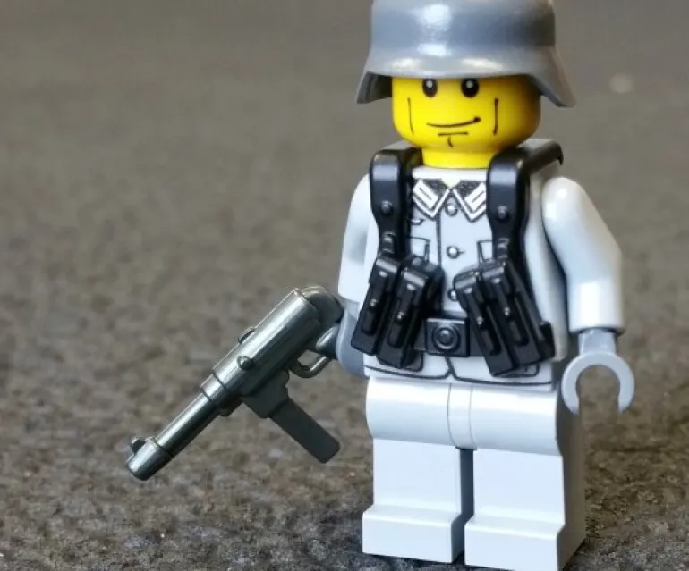 The Brick Show Shop German WW2 Ranger Vest for LEGO Minifigures - BrickArms