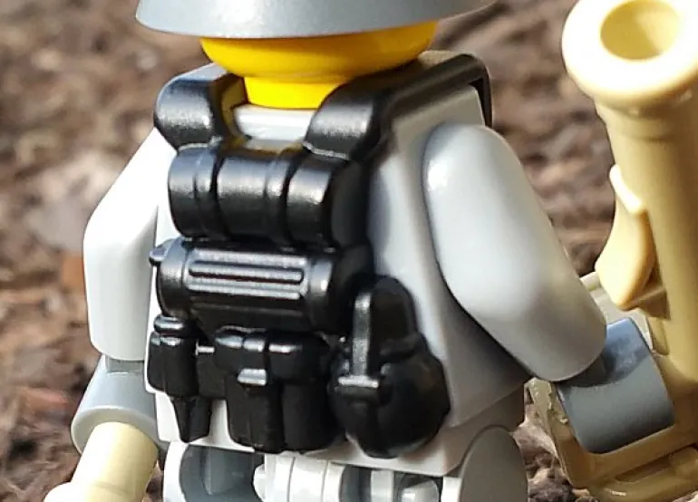The Brick Show Shop German WW2 Ranger Vest for LEGO Minifigures - BrickArms