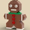 The Brick Show Shop Gingerbread Man - Custom Set made using LEGO parts