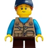 The Brick Show Shop Girl (Treehouse, Freckles w/ Dark Tan Vest) - LEGO City / Ideas Minifi