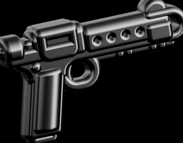 The Brick Show Shop GKS-1 Blaster Pistol for LEGO Minifigures, BrickArms