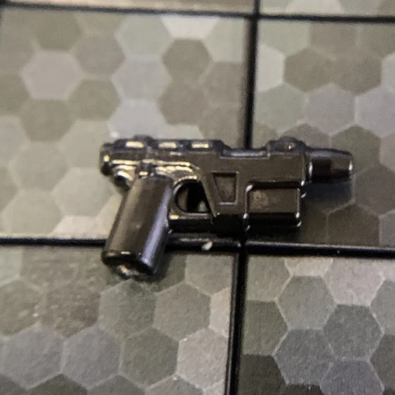 The Brick Show Shop Glie-44 Resistance Pistol for LEGO Minifigures, BrickArms