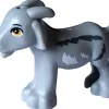 The Brick Show Shop Goat (Gray with Stripes) - Official LEGO® Part (2024)