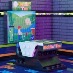The Brick Show Shop Golfin' Tee Arcade B3 Customs Building Set