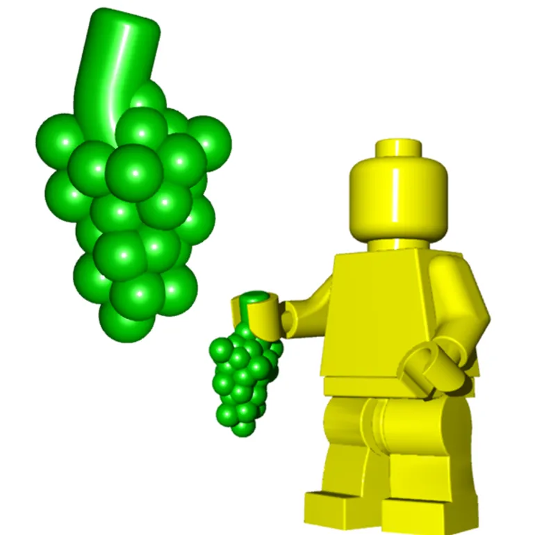 The Brick Show Shop Grapes - BrickWarriors - LEGO Compatible