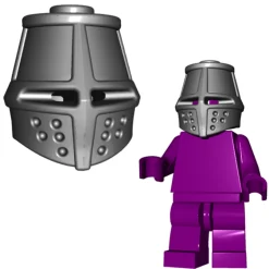 The Brick Show Shop Great Helm - LEGO Compatible (Brick Warriors)