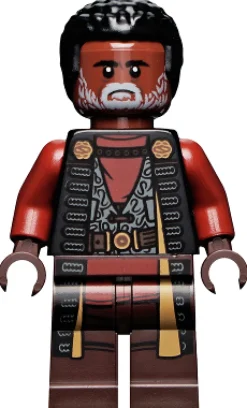 The Brick Show Shop Greef Karga (Black Magistrate Robe and Gray Beard) - LEGO Star Wars Mi