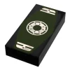 The Brick Show Shop Green Commander Sabacc Card Custom Printed 1x2 Tile made using LEGO pa