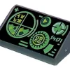 The Brick Show Shop Green Gauges Radar Screen (1x2 Slope, Dark Bluish Gray) - Official LEG