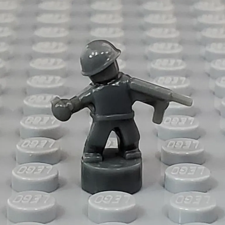 The Brick Show Shop Grenadier with SMG - Nano Military Soldier for LEGO
