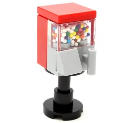 The Brick Show Shop Gumball Machine made using LEGO parts - B3 Customs