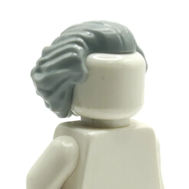 The Brick Show Shop Hairpiece, Hair Swept Back with Widow's Peak, Chin Length and Bushy in