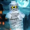 The Brick Show Shop Halloween Mummy Minifig - B3 Customs made using LEGO parts