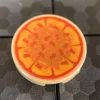 The Brick Show Shop Ham & Bacon Pizza Pie - Custom (2x2 Round Tile)