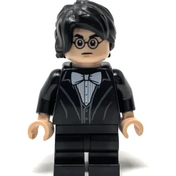 The Brick Show Shop Harry Potter (Black Suit) - LEGO Harry Potter Minifigure (2019)