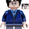 The Brick Show Shop Harry Potter (Dark Blue Zip Up) - LEGO Harry Potter Minifigure (2018)