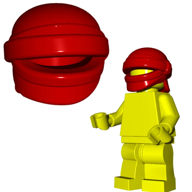 The Brick Show Shop Head Wrap for LEGO Minifigures