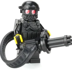 The Brick Show Shop Heavy Gunner Minigun Soldier - Custom LEGO Military Minifig