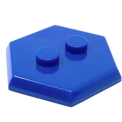 The Brick Show Shop Hex Display Stand for LEGO Minifigures - BrickArms