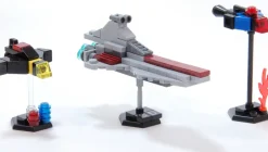 The Brick Show Shop Hex Display Stand for LEGO Minifigures - BrickArms
