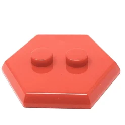 The Brick Show Shop Hex Display Stand for LEGO Minifigures - BrickArms