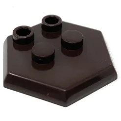 The Brick Show Shop Hex Display Stand for LEGO Minifigures - BrickArms