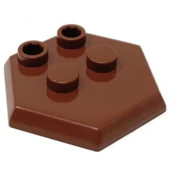 The Brick Show Shop Hex Display Stand for LEGO Minifigures - BrickArms