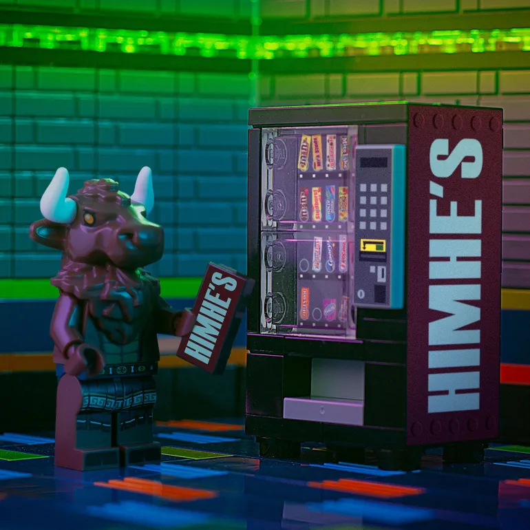 The Brick Show Shop HimHe's - B3 Customs® Candy Vending Machine