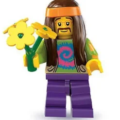 The Brick Show Shop Hippie - Series 7 LEGO Collectible Minifigure (2012)