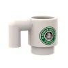 The Brick Show Shop Huge Somanybucks Mug - B3 Customs using LEGO bricks, Starbucks