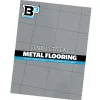 The Brick Show Shop Industrial (Metal) Flooring 6x6 Tilesmade with LEGO parts - Pack of 10