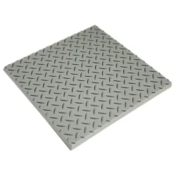 The Brick Show Shop Industrial (Metal) Flooring 6x6 Tilesmade with LEGO parts - Pack of 10