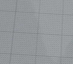 The Brick Show Shop Industrial (Metal) Flooring - Custom Printed 6x6 Tile for LEGO MOCs, B