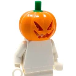 The Brick Show Shop Jack O'Lantern, Pumpkin Headpiece - Official LEGO® Part