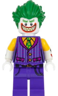 The Brick Show Shop Joker (LEGO Batman Movie, Striped Vest, Shirtsleeves, Smile with Point