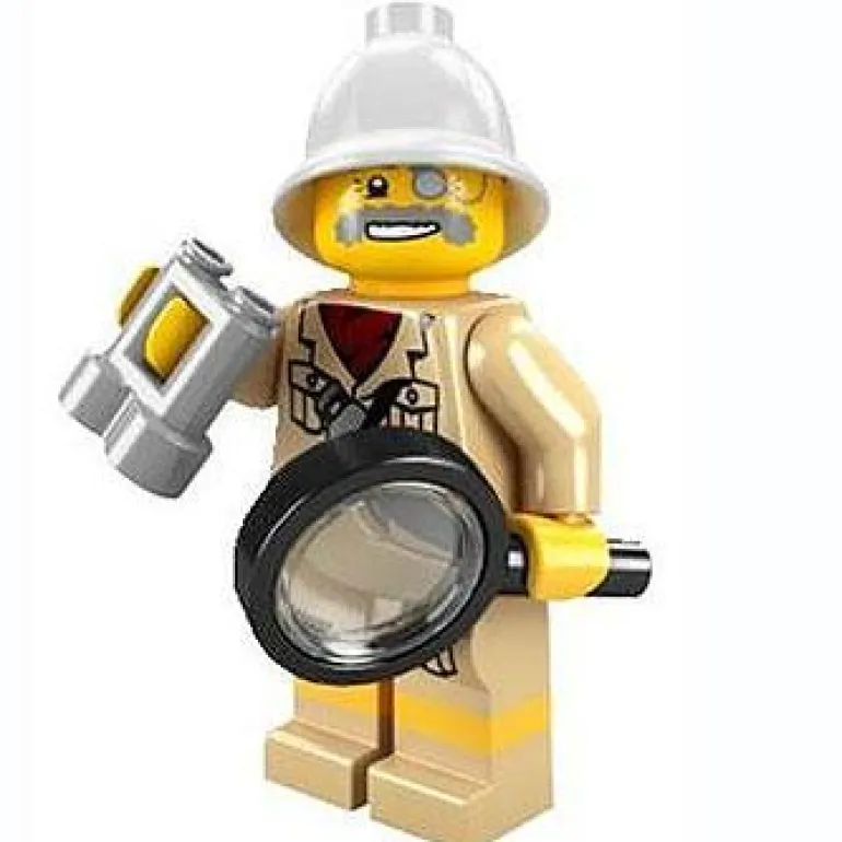 The Brick Show Shop Jungle Explorer - Series 2 LEGO Collectible Minifigure (2010)
