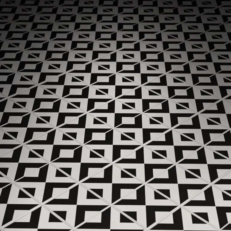 The Brick Show Shop Kitchen Tile / Wallpaper Part Pack made using LEGO parts - B3 Customs