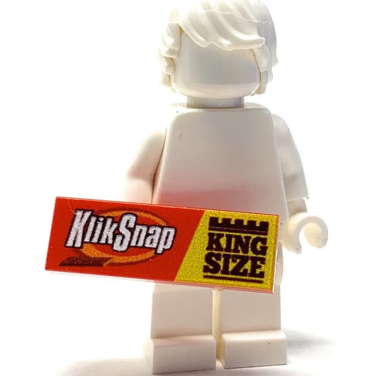 The Brick Show Shop Klik Snap Candy (King Size) - B3 Customs® Printed 1x3 Tile