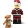 The Brick Show Shop LEGO City / Winter Village Christmas Santa Clause /w Bear Minifigure (