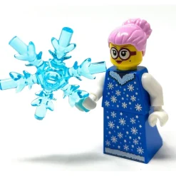 The Brick Show Shop LEGO City / Winter Village Christmas Snowflake Lady Minifigure (2023)