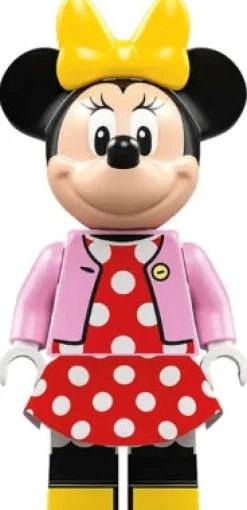 The Brick Show Shop LEGO Disney 100 Minnie Mouse (Red Polka Dot Dress) Minifigure (2023)