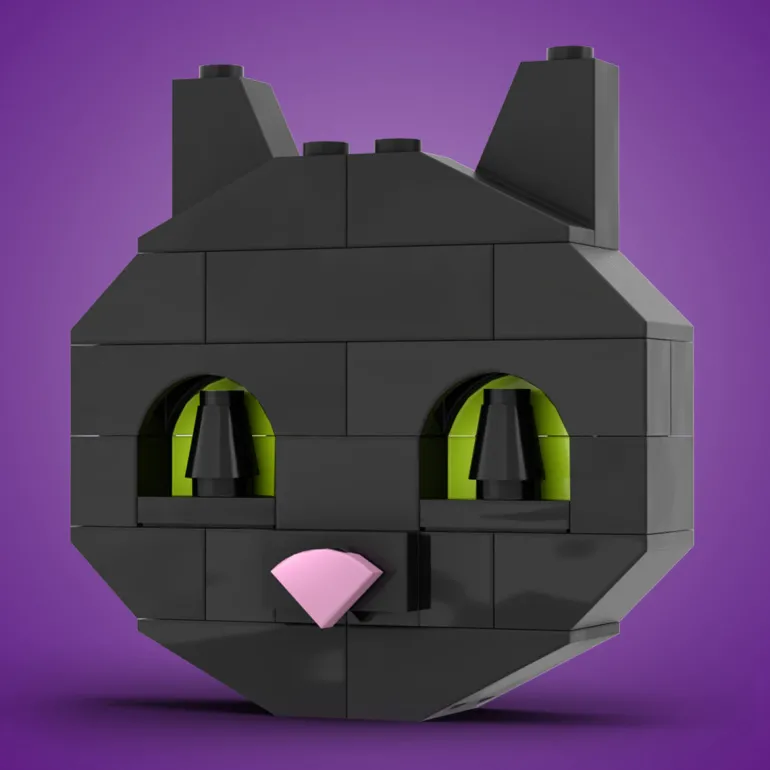 The Brick Show Shop LEGO Halloween Ghost - Custom LEGO Set