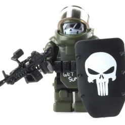 The Brick Show Shop LEGO Juggernaut Army Assault Soldier - Custom LEGO Military Minifigure